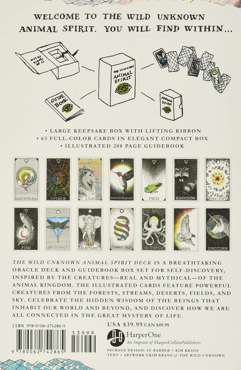 THE WILD UNKNOWN ANIMAL SPIRIT DECK AND GUIDEBOOK (OFFICIAL KEEPSAKE BOX SET) -